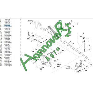 Штанга маркера Accord Kverneland AC824108 (АС824108)